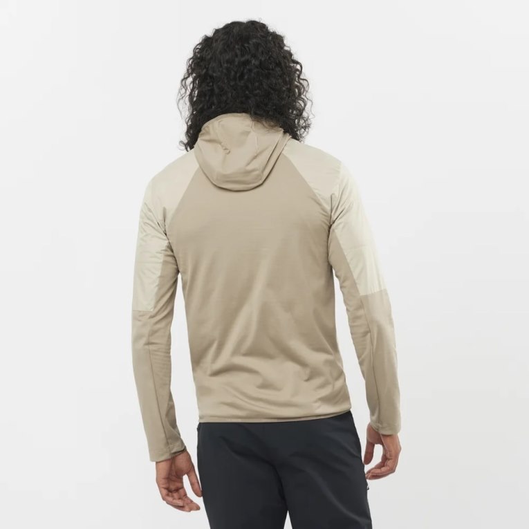 Chaquetas Salomon Outline All Season Híbrido Hombre Beige | MX WOBH610